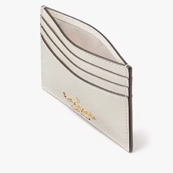 NWT Madison Small Slim Card Holder - Meringue - Picture 8 of 8